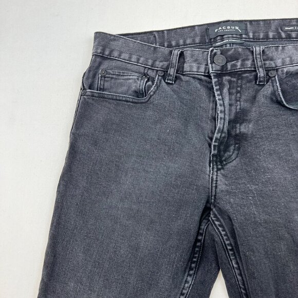 PACSUN Men’s Skinny Jeans Five Pockets Charcoal Size 32x32 - Picture 4 of 10